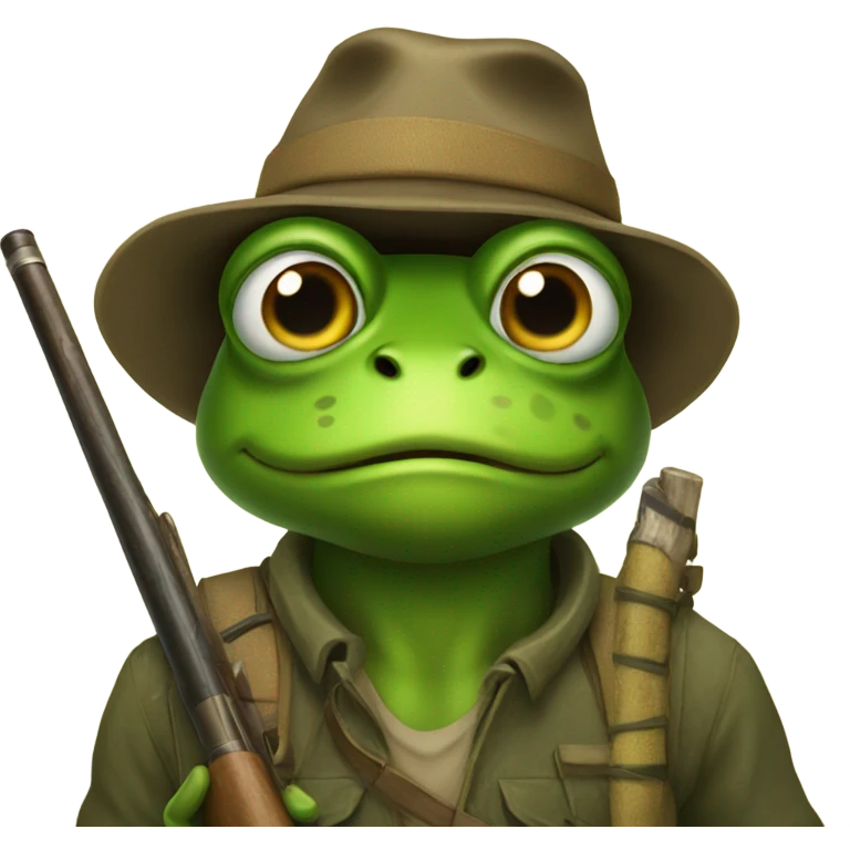 Frog hunters emoji
