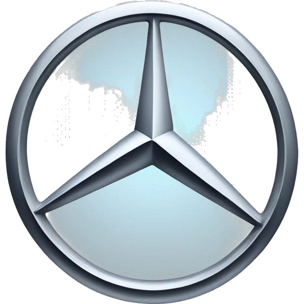 Mercedes benz logo emoji