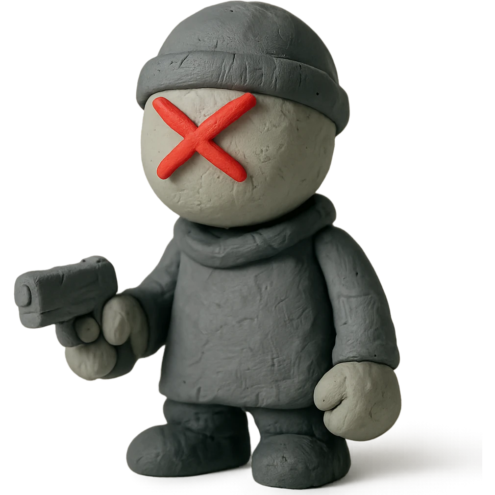 Hank J. Wimbleton, claymation style emoji