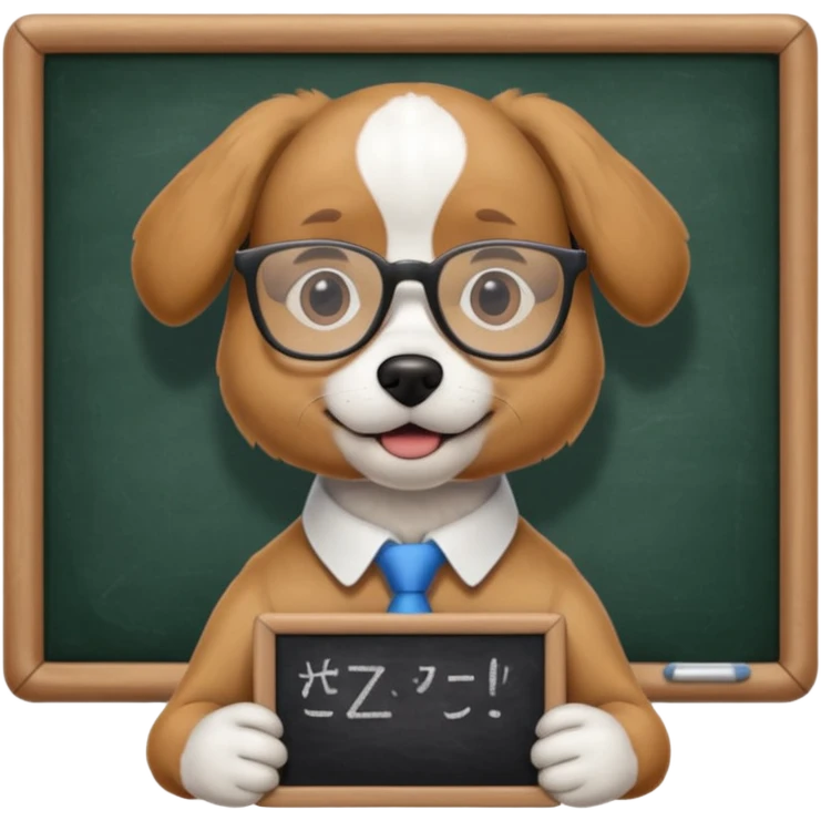 dog physicist  emoji
