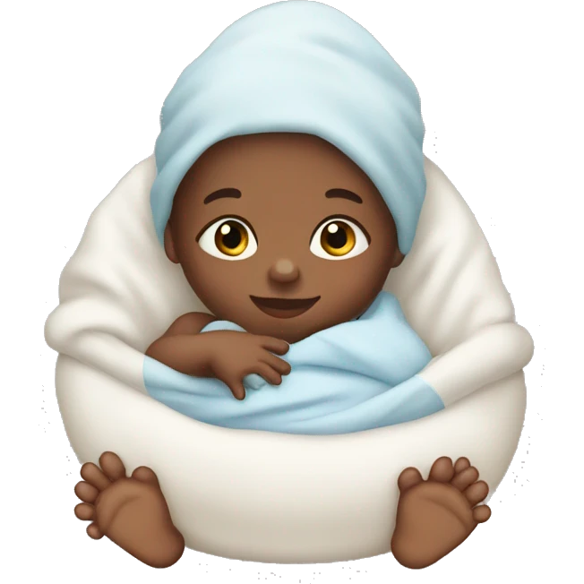 Newborn baby boy emoji