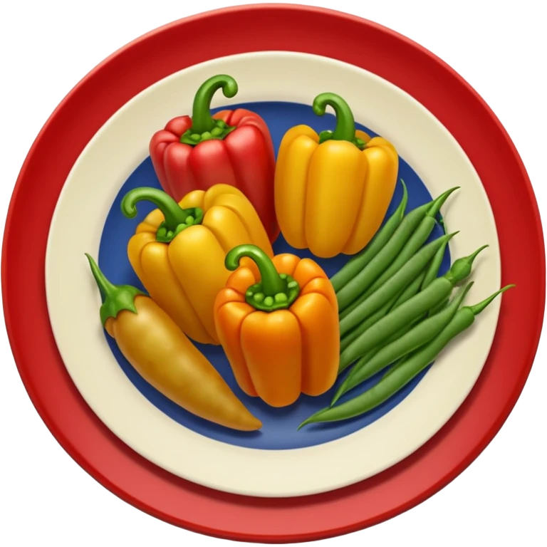 перец стручковая фасоль и картофель emoji