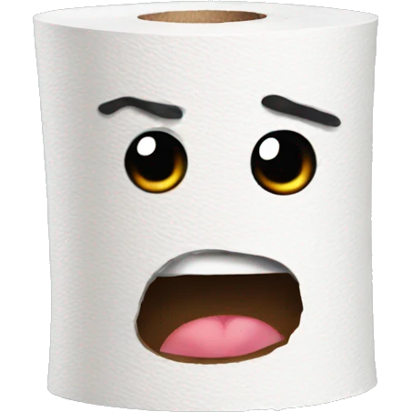 angry toilet paper emoji
