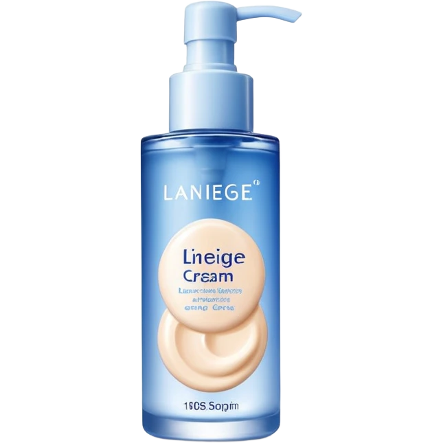 laneige cream skin toner emoji
