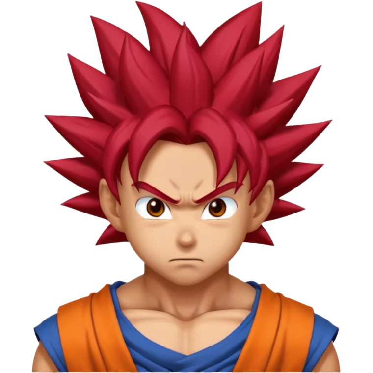 goku ssj god emoji