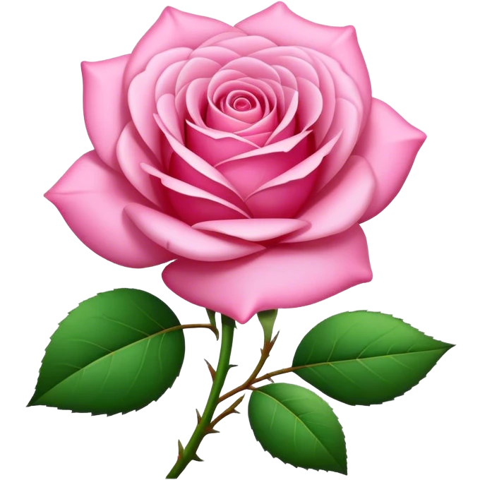 Pink rose asterisk emoji