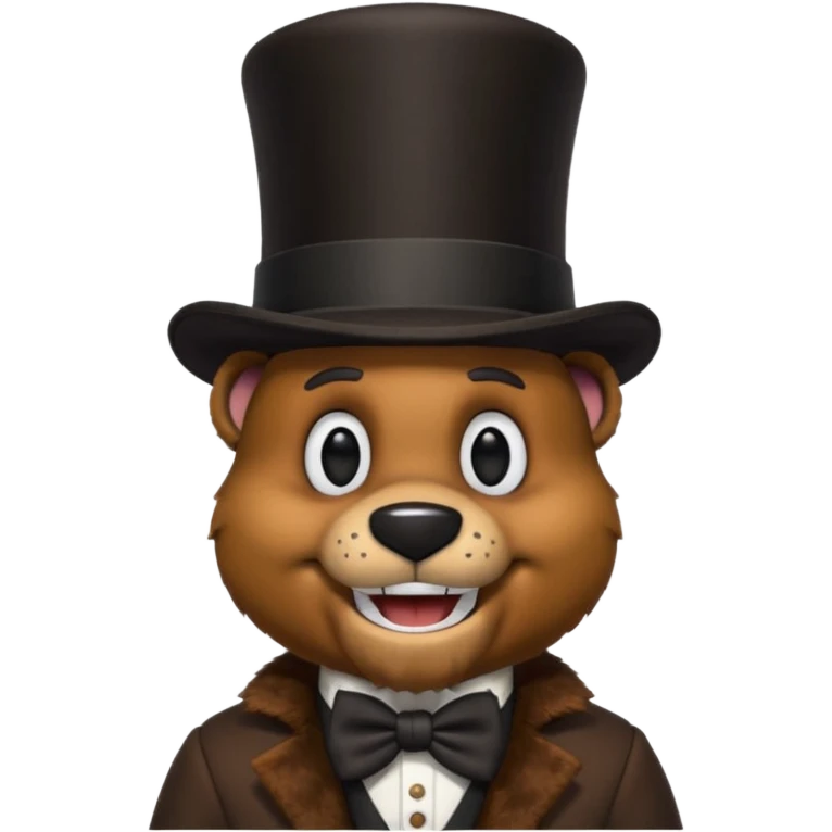 Freddy Fazbear from FNAF emoji