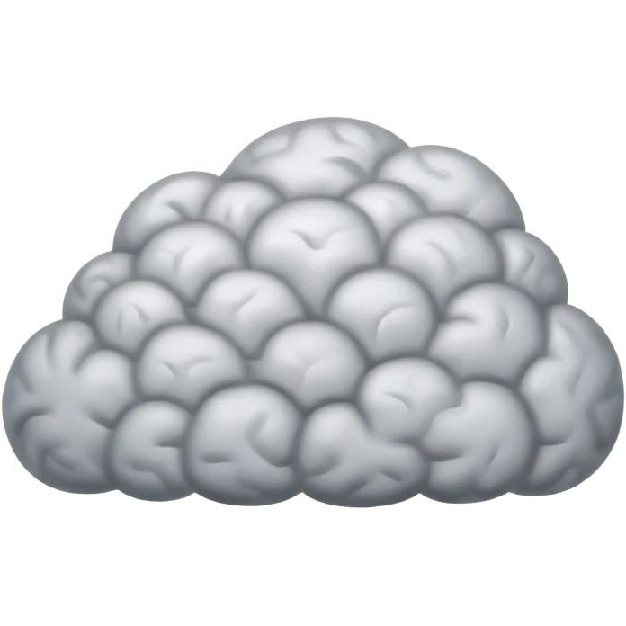 мозок в тумані emoji