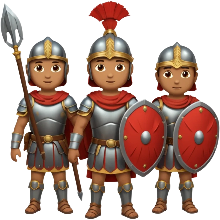 Kalkan Taşıyan Romalılar emoji