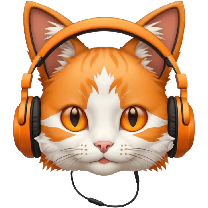 Cat with pheadones emoji