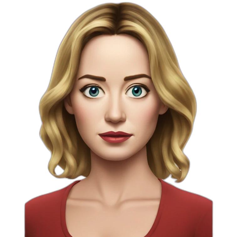 Emily Blunt serious tlim emoji