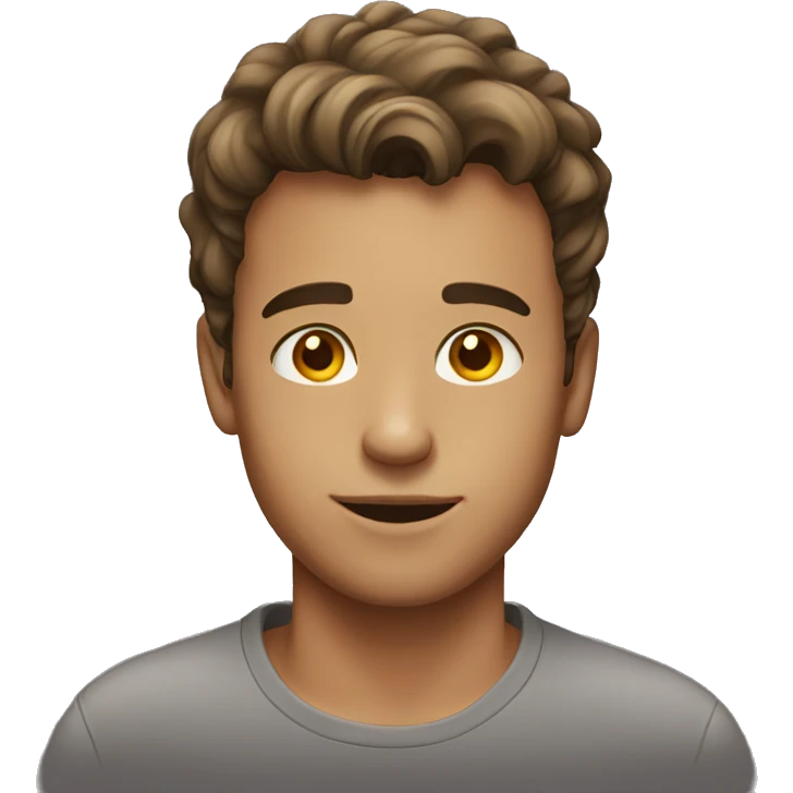 young guy emoji