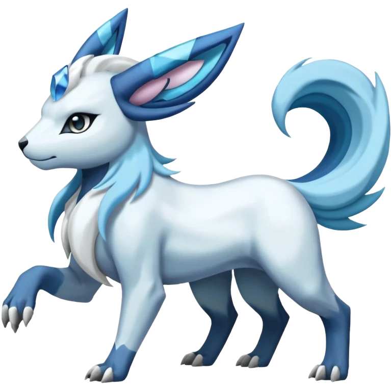 Absol-Cobalion-Glaceon-Suicune-Amaura-fusion emoji