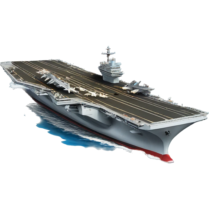 Sky blue aircraft carrier emoji