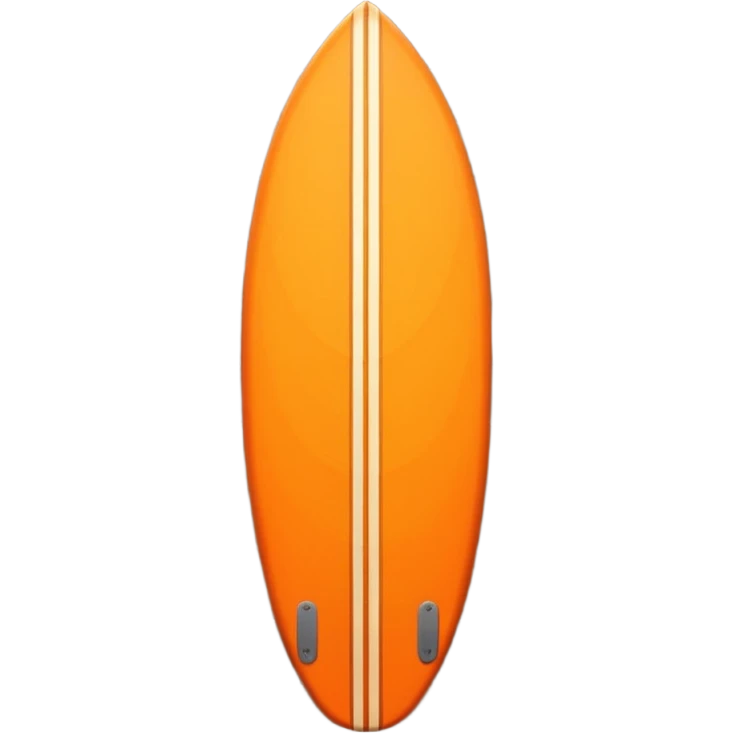 orange pattern surfboard emoji