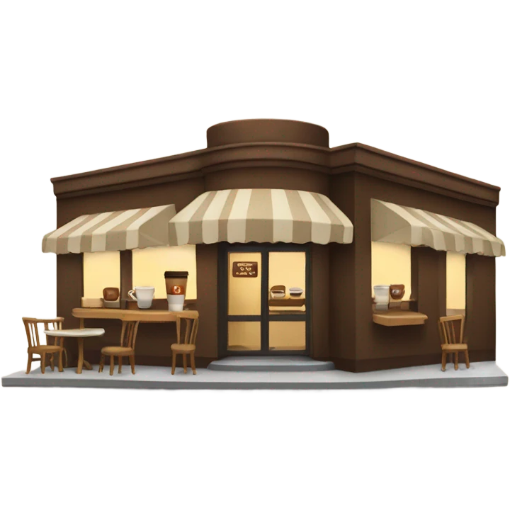 Coffee shop emoji