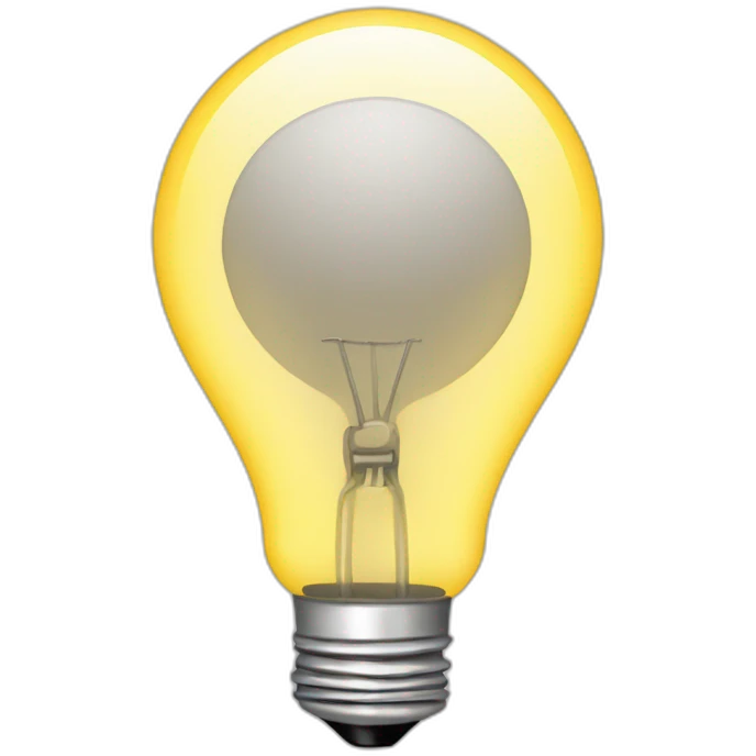 lightbulb off emoji