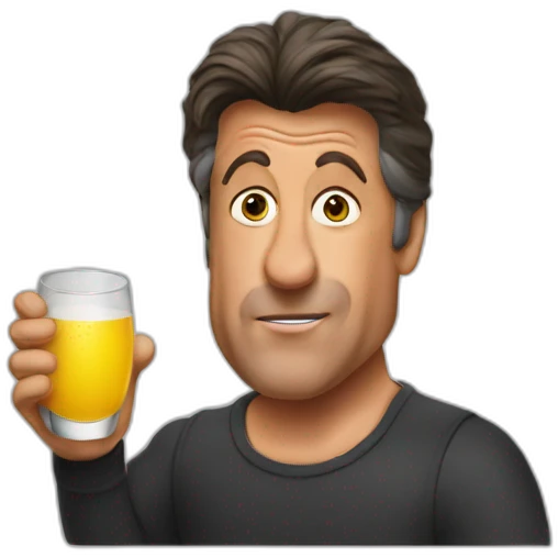 stallone drinking egg emoji