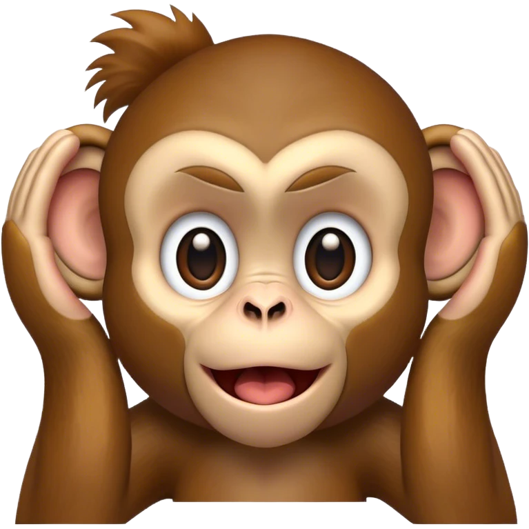 A monkey bumping his head emoji