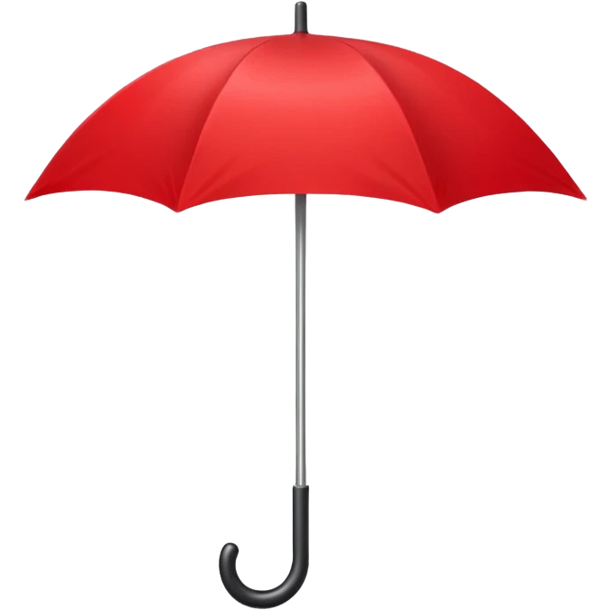 Red umbrella emoji