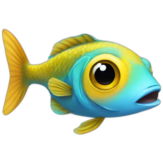 Selfie fish emoji