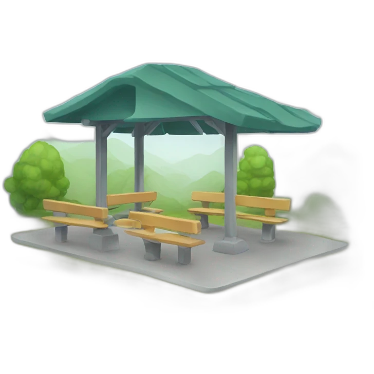 rest area emoji
