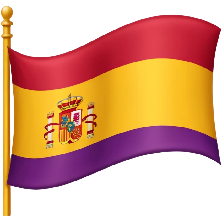 Bandera republicana española emoji