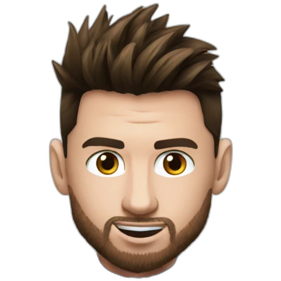 Messi sur Ronaldo emoji