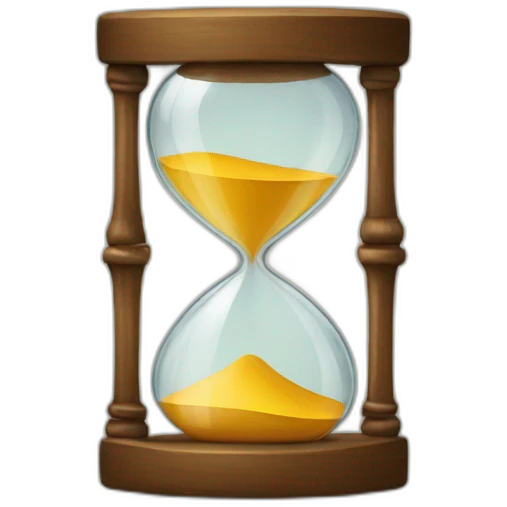 hourglass emoji