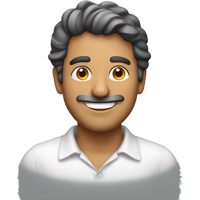 Smiling Italian man emoji