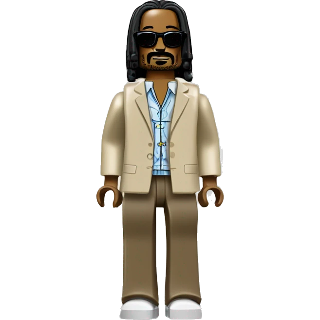 SNOOP DOGG lego full body emoji
