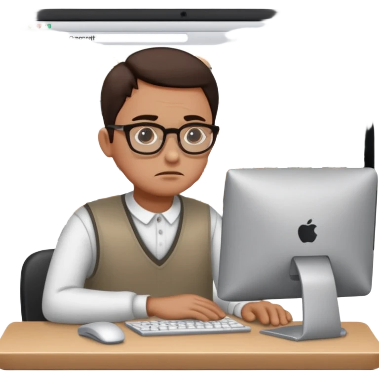 a shop owner who is not satisfied with local sales and is sad and tired of meta ads marketing getting no response emoji