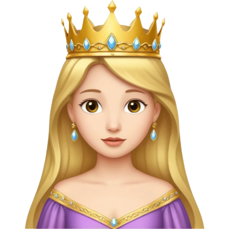 princess with small crown emoji