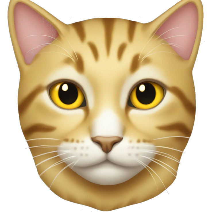 Cat gold emoji