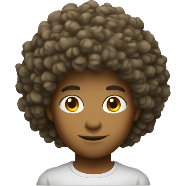 Dragon avec coupe afro emoji