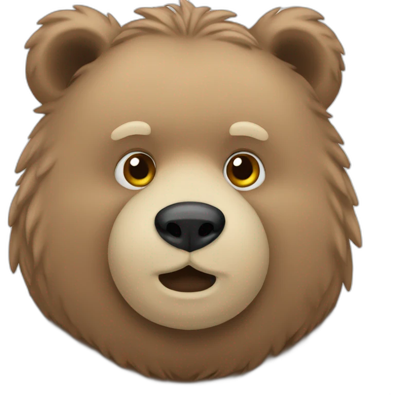 Bear-gay-person emoji