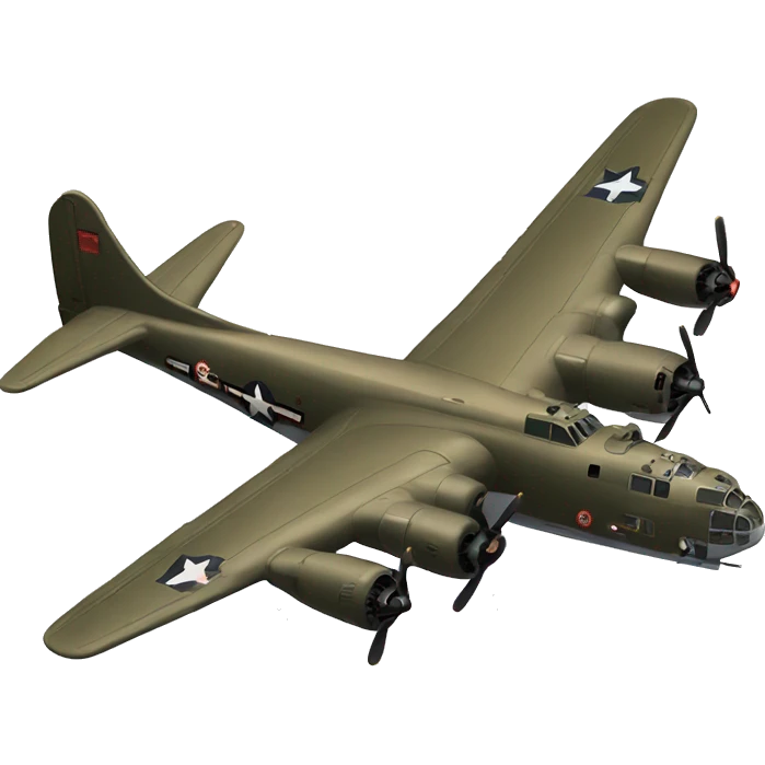 b17 flying fortress bomber plane emoji