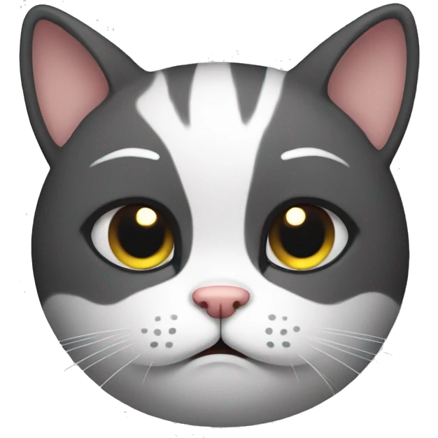 Sad cat emoji