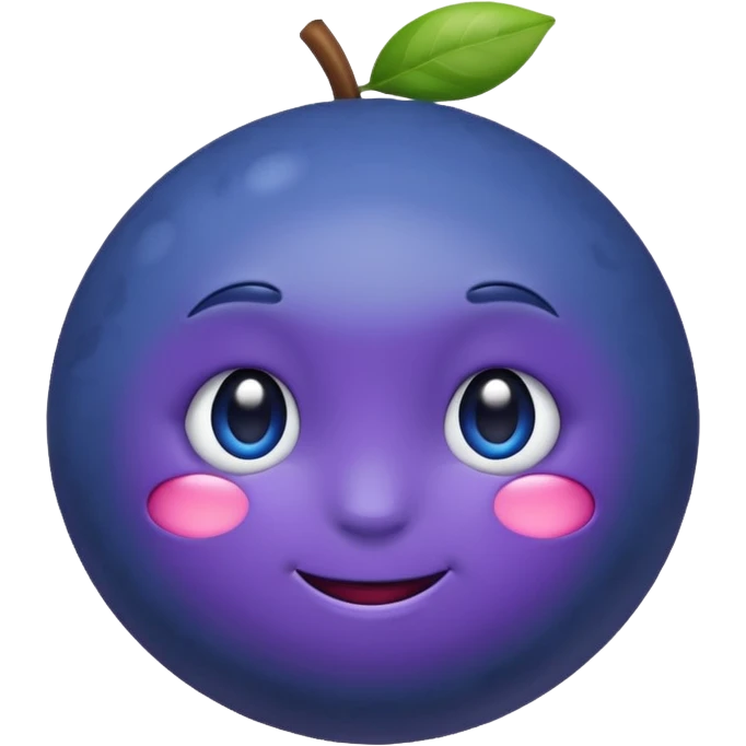 Un emoji fruit myrtille emoji