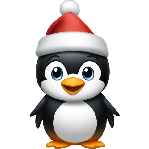 christmas pinguin emoji