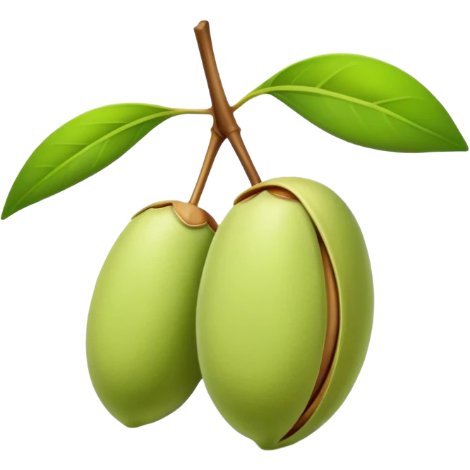 Pistachio emoji