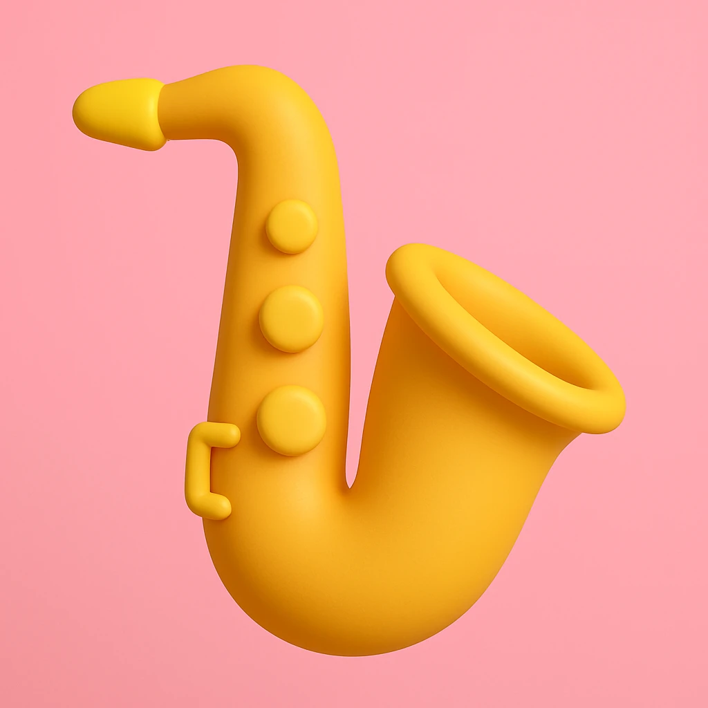 saxophone emoji