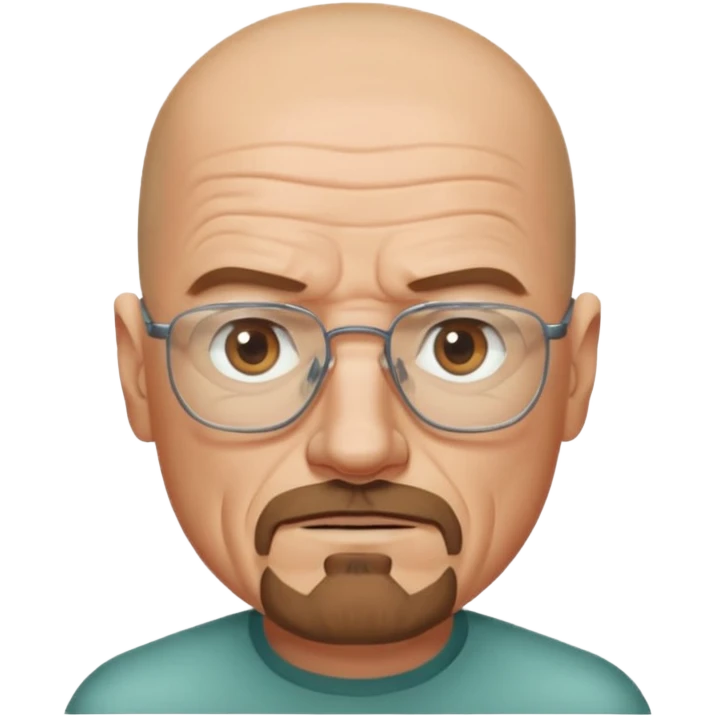 walter white from the breaking bad emoji