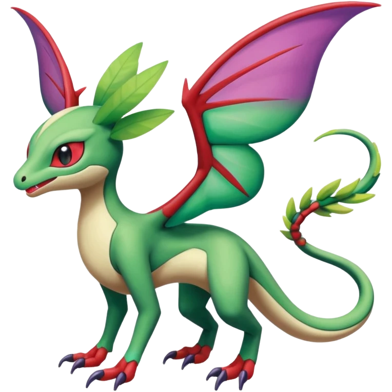 Meloetta-Flygon-Noivern-Pokémon-Fakémon-creature emoji