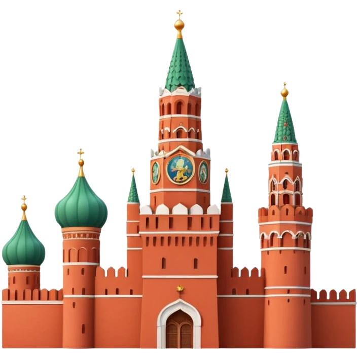 Moscow  Mini Kremlin Tower emoji