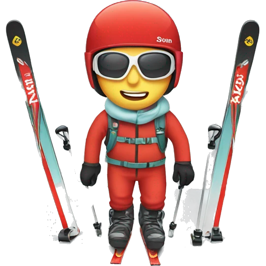 Austrian ski emoji