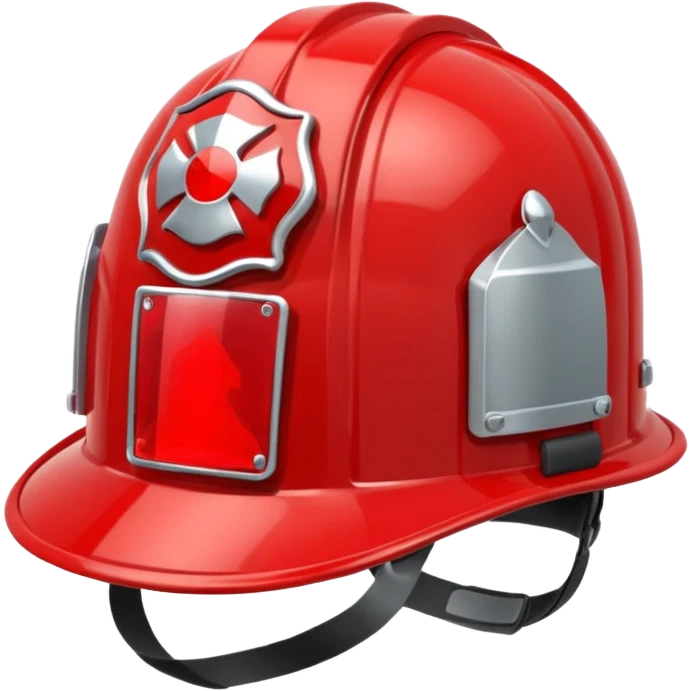 Crée moi un casque de pompier  emoji