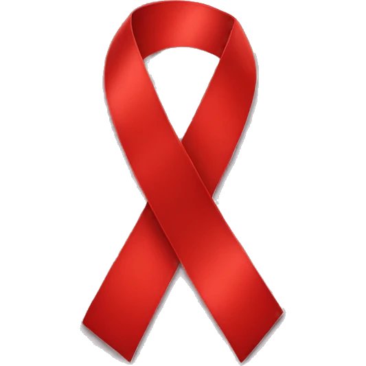 Red ribbon emoji