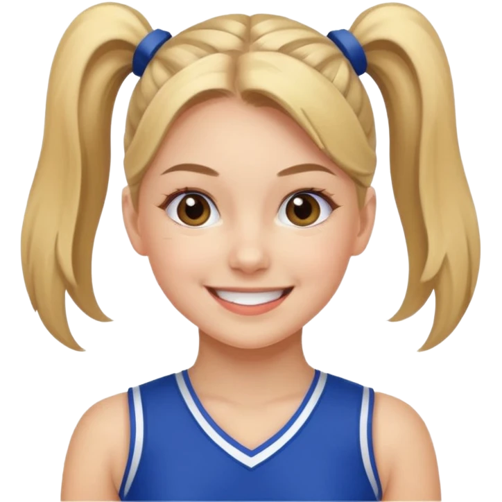 pon pon da cheerelader emoji