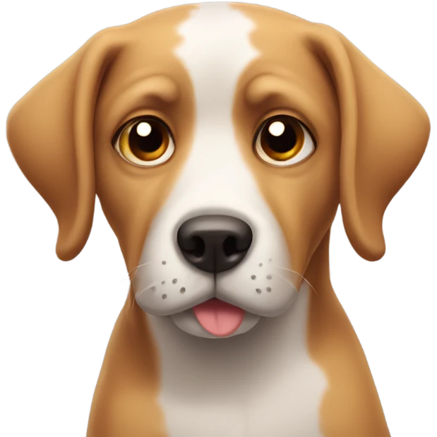 dog looking awkward  emoji
